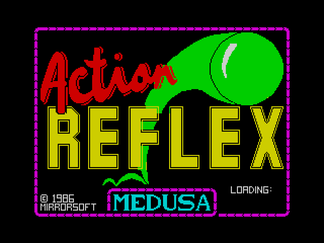 Action Reflex — ZX SPECTRUM GAME ИГРА