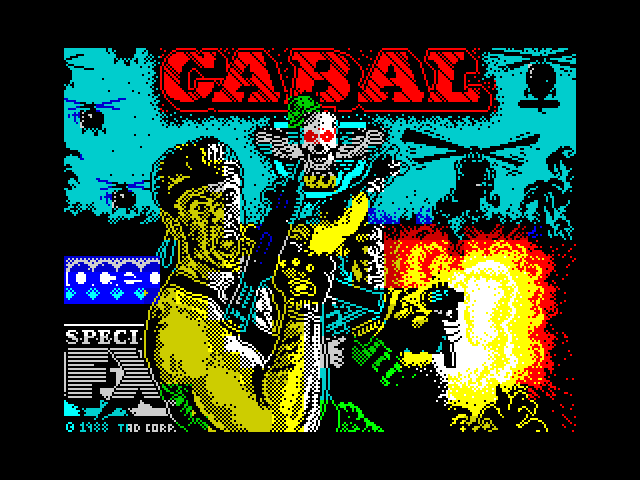 Cabal — ZX SPECTRUM GAME ИГРА