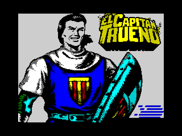 Capitan Trueno — ZX SPECTRUM GAME