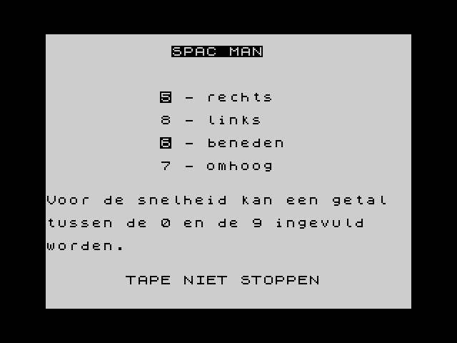 Capman — ZX SPECTRUM GAME ИГРА