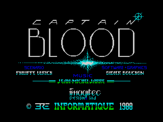 Captain Blood — ZX SPECTRUM GAME ИГРА