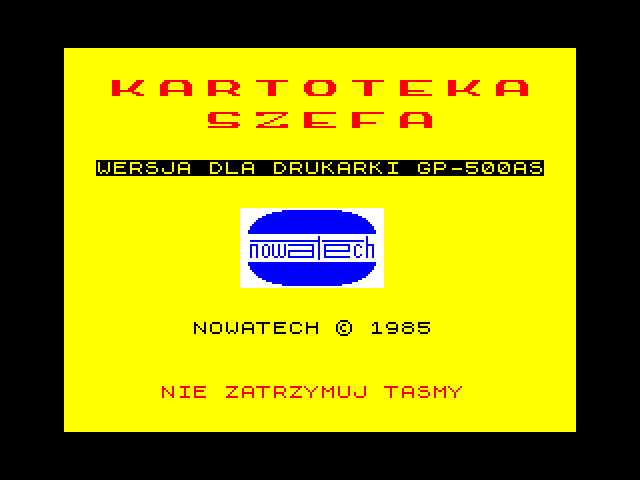 Masterfile — ZX SPECTRUM GAME ИГРА