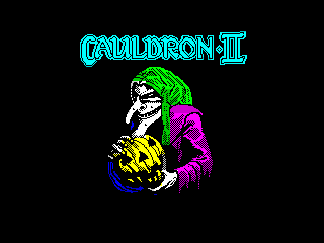 Cauldron II: The Pumpkin Strikes Back — ZX SPECTRUM GAME