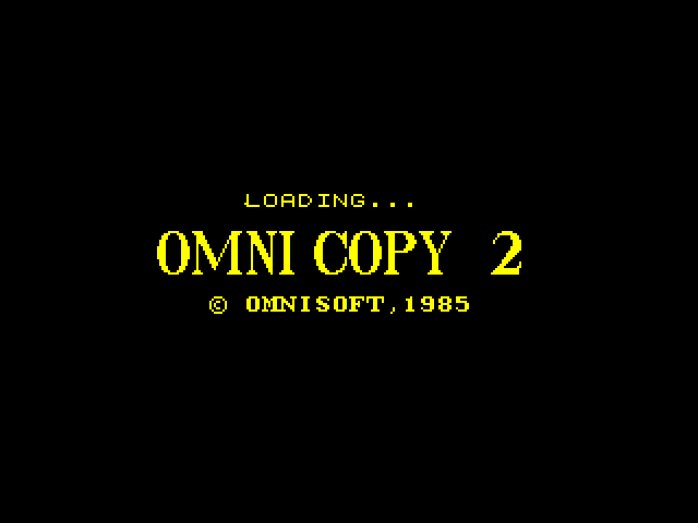 Omnicopy 2 — ZX SPECTRUM GAME ИГРА