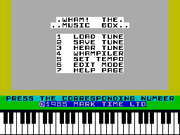 Wham! The Music Box — ZX SPECTRUM GAME ИГРА
