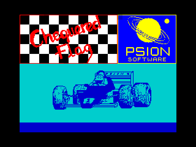 Chequered Flag — ZX SPECTRUM GAME ИГРА