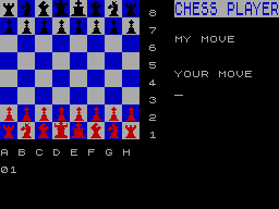The Chess Player — ZX SPECTRUM GAME ИГРА