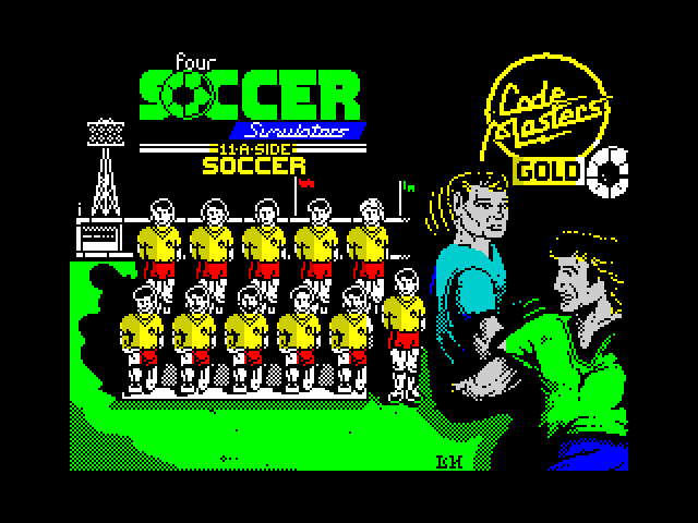 11-a-Side Soccer — ZX SPECTRUM GAME ИГРА