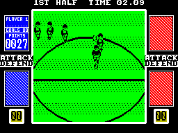 11-a-Side Soccer — ZX SPECTRUM GAME ИГРА