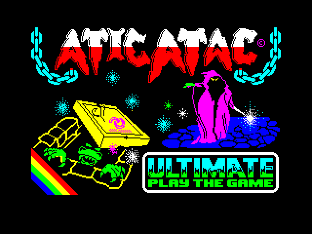 Atic Atac — ZX SPECTRUM GAME ИГРА