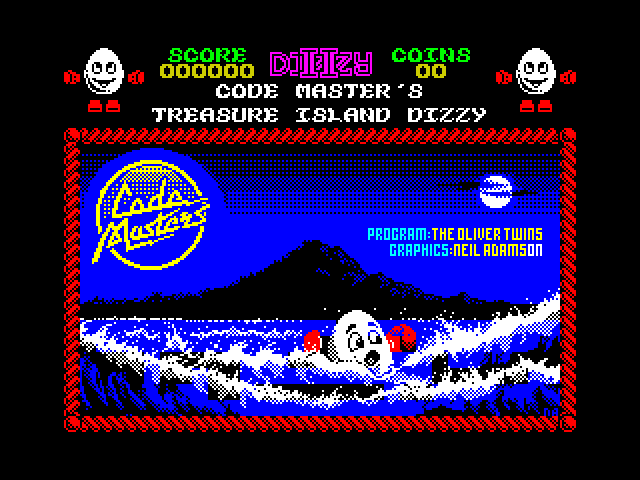 Treasure Island Dizzy — ZX SPECTRUM GAME ИГРА