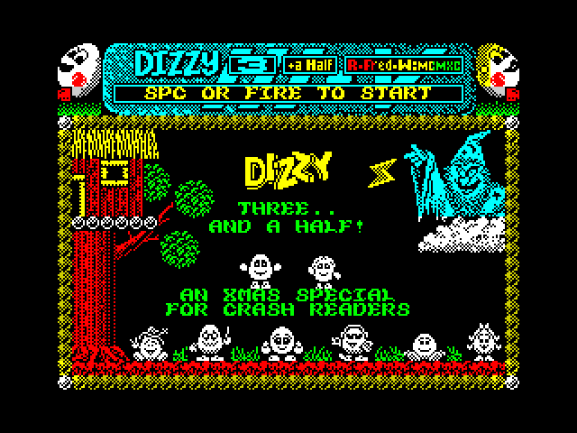 Dizzy 3 and a Half — ZX SPECTRUM GAME
