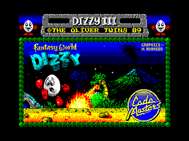 Fantasy World Dizzy — ZX SPECTRUM GAME ИГРА