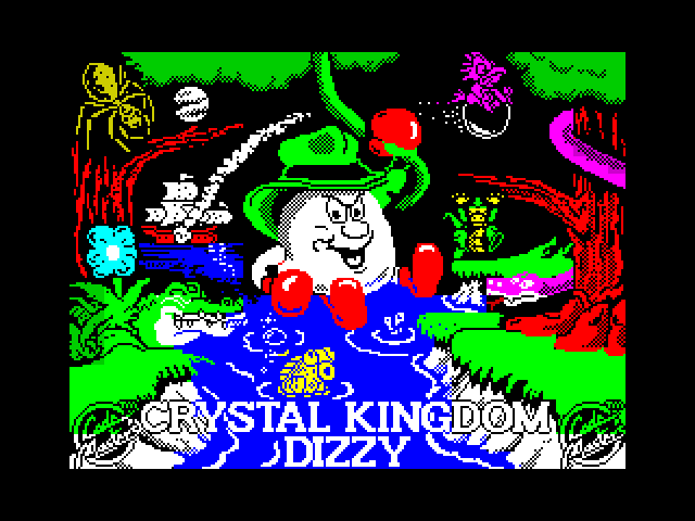 Crystal Kingdom Dizzy — ZX SPECTRUM GAME ИГРА