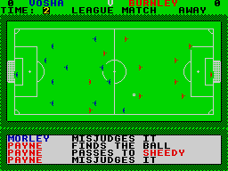 1st Division Manager — ZX SPECTRUM GAME ИГРА