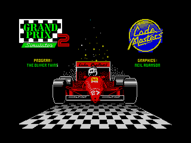 Grand Prix Simulator 2 — ZX SPECTRUM GAME