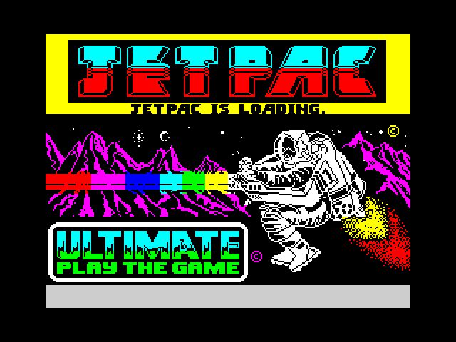 Jetpac — ZX SPECTRUM GAME