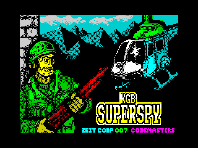 KGB Superspy — ZX SPECTRUM GAME