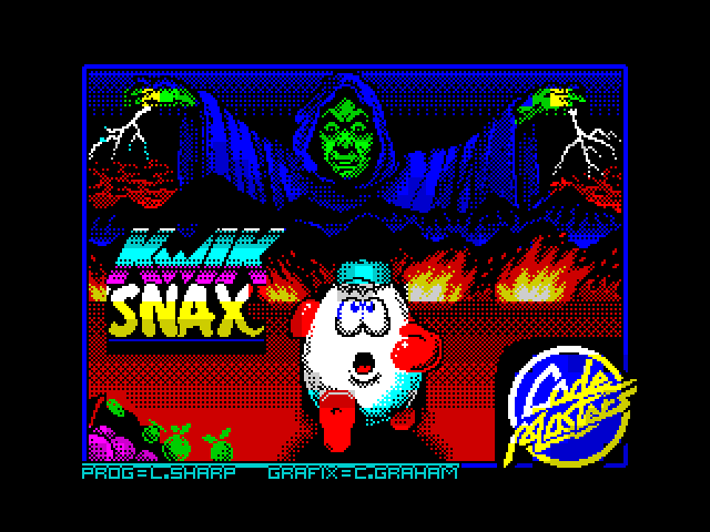 Kwik Snax — ZX SPECTRUM GAME ИГРА
