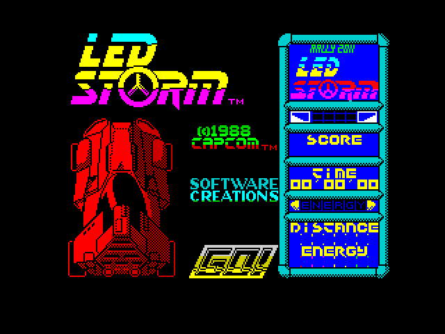 LED Storm — ZX SPECTRUM GAME ИГРА