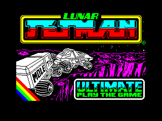 Lunar Jetman — ZX SPECTRUM GAME ИГРА