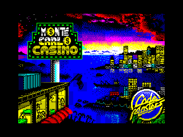 Monte Carlo Casino — ZX SPECTRUM GAME