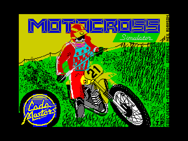 Moto Cross Simulator — ZX SPECTRUM GAME ИГРА