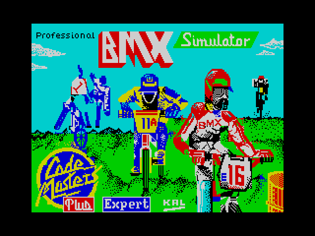 Professional BMX Simulator — ZX SPECTRUM GAME ИГРА