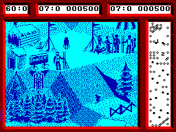 Professional Ski Simulator — ZX SPECTRUM GAME ИГРА