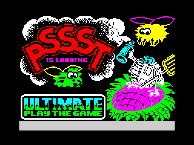 Pssst — ZX SPECTRUM GAME ИГРА
