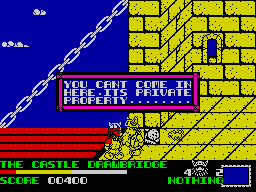 Spike in Transylvania — ZX SPECTRUM GAME