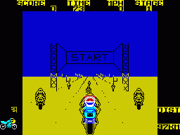 Super Bike TransAm — ZX SPECTRUM GAME ИГРА
