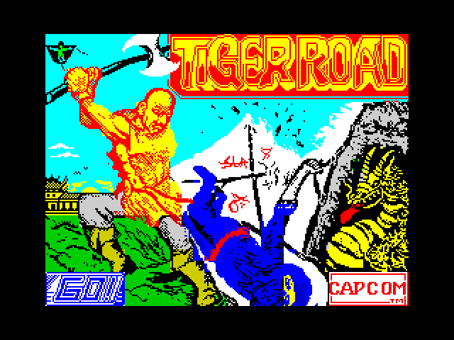 Tiger Road — ZX SPECTRUM GAME ИГРА
