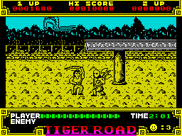 Tiger Road — ZX SPECTRUM GAME ИГРА