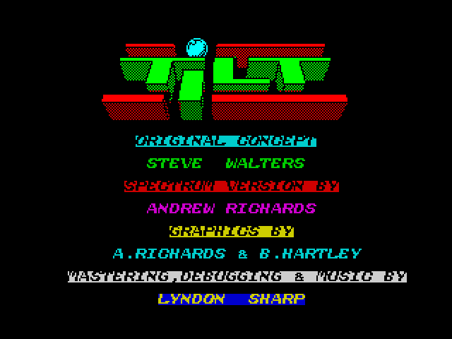 Tilt — ZX SPECTRUM GAME ИГРА