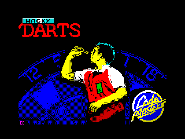 Wacky Darts — ZX SPECTRUM GAME ИГРА