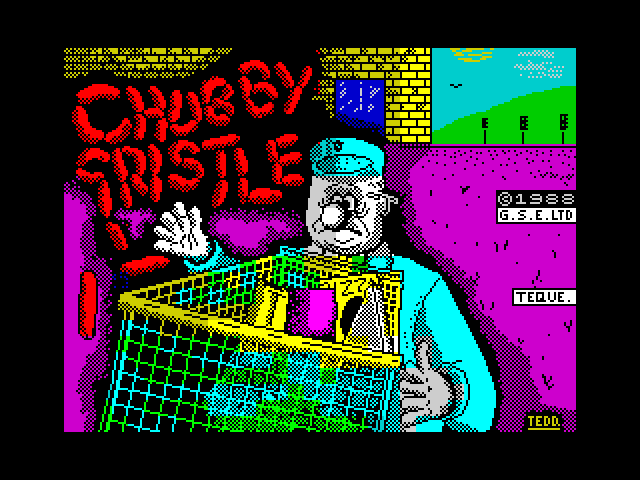 Chubby Gristle — ZX SPECTRUM GAME