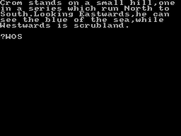 Crom — ZX SPECTRUM GAME ИГРА