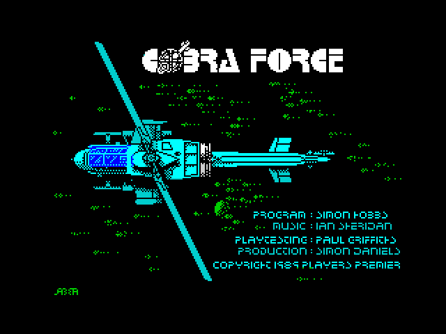 Cobra Force — ZX SPECTRUM GAME